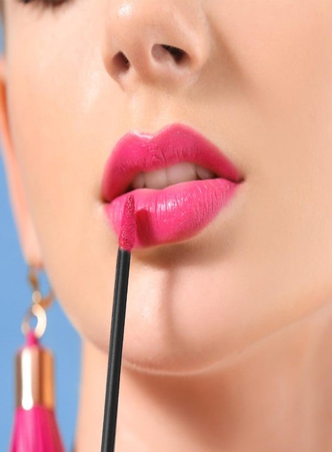 TKYZMS 200PCS Disposable Lip Applicators,Lipstick Applicator Wands Cosmetics lip brush Lip Gloss Applicators Esthetician Essentials,Lip Brush for Lipstick Beauty and Makeup Tool Set(black) - Image 2